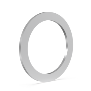 Gasket Silver Plated Copper - DN 40 CF